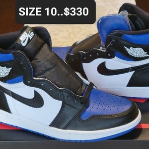 Jordan 1 OG High "Royal Toe"_Size Mens 9.5 *Brand New*